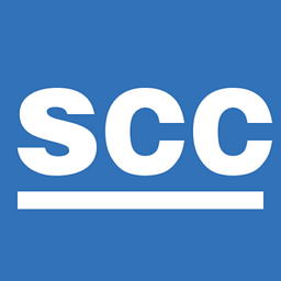 SCC SOFT Computer logo
