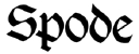Spode USA logo