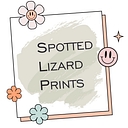 Spotted lizard Prints logo