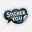 Logo for stickeryou.com