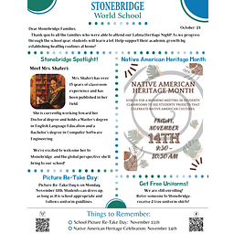 Stonebridge World School logo