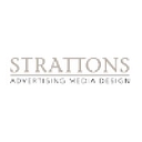 Strattons, Advertising, Media, Design. logo