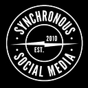 Synchronous   The Social Media Group logo