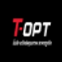 T-OPT logo
