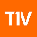 T1v, Inc. logo