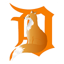 Fox in the D logo