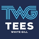 Tees White Gill Thrusters logo