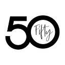The Fifty/50 logo
