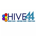 The Hive44 Coworking Business & Event Center logo