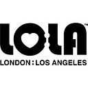 Lo:La (London : Los Angeles) logo