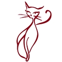 The Refined Feline logo