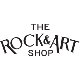 The Rock and Art Shop logo