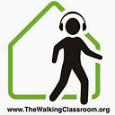 The Walking Classroom Institute logo
