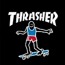 Logo for thrashermagazine.com