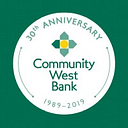 Community West Bancshares logo