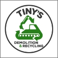 Tiny's Demolition & Recycling logo