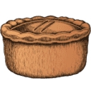 Tom's Pies logo