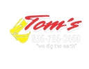 Tom's Backhoe and Excavation Services logo