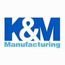 K & M Manufacturing logo