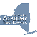 NEW YORK STATE ACADEMY OF TRIAL LAWYERS logo