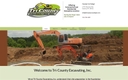 Tri-County Excavating logo