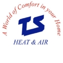 TS Heat & Air logo