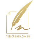 Logo de Tu Escribana Uruguay, Notarios