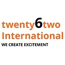 Twenty6two International Inc. logo