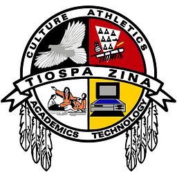 Tiospa Zina Tribal School logo