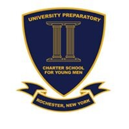 UNIVERSITY PREPARATORY CHARTER SCHOOL FOR YOUNG MEN logo