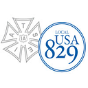 United Scenic Artists Loc Usa-829 Iatse logo