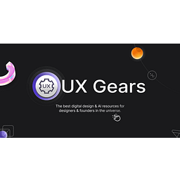 UX Gears | Icons logo