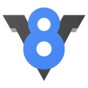 v8 logo