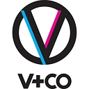 V+Co logo