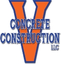 V Concrete Construction logo