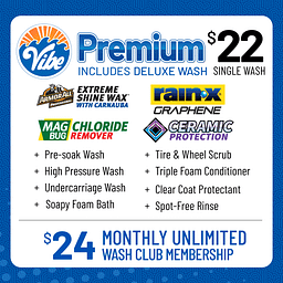 Vibe Car Wash logo