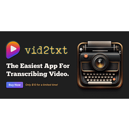 Vid2Txt logo