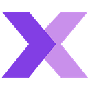 VioletX logo