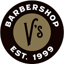V's Barbershop logo