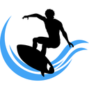 Wake Surfing Fins logo