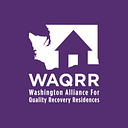 WASHINGTON ALLIANCE FOR QUALITY RECOVERY RESIDENCES logo