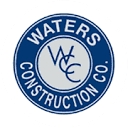 Waters Construction Co. logo