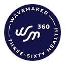 Wavemaker Three Sixty Health logo
