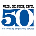W.B. Olson, Inc.   The Construction People logo