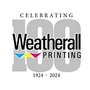 Weatherall Printing logo