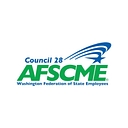 Wfse, Afscme Council 28 logo