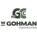 W Gohman Construction Co logo