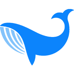 Whale blue Logo
