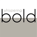 whisperingbold.com logo