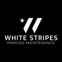 White Stripes Parking Maintenance logo